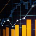 The image is used to illustrate stock market trading