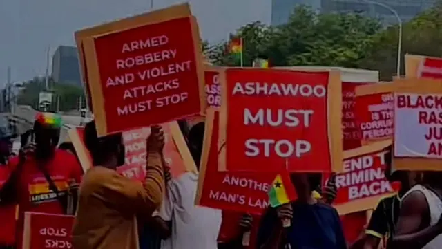 'Nigeria Must Go' Protest in Ghana