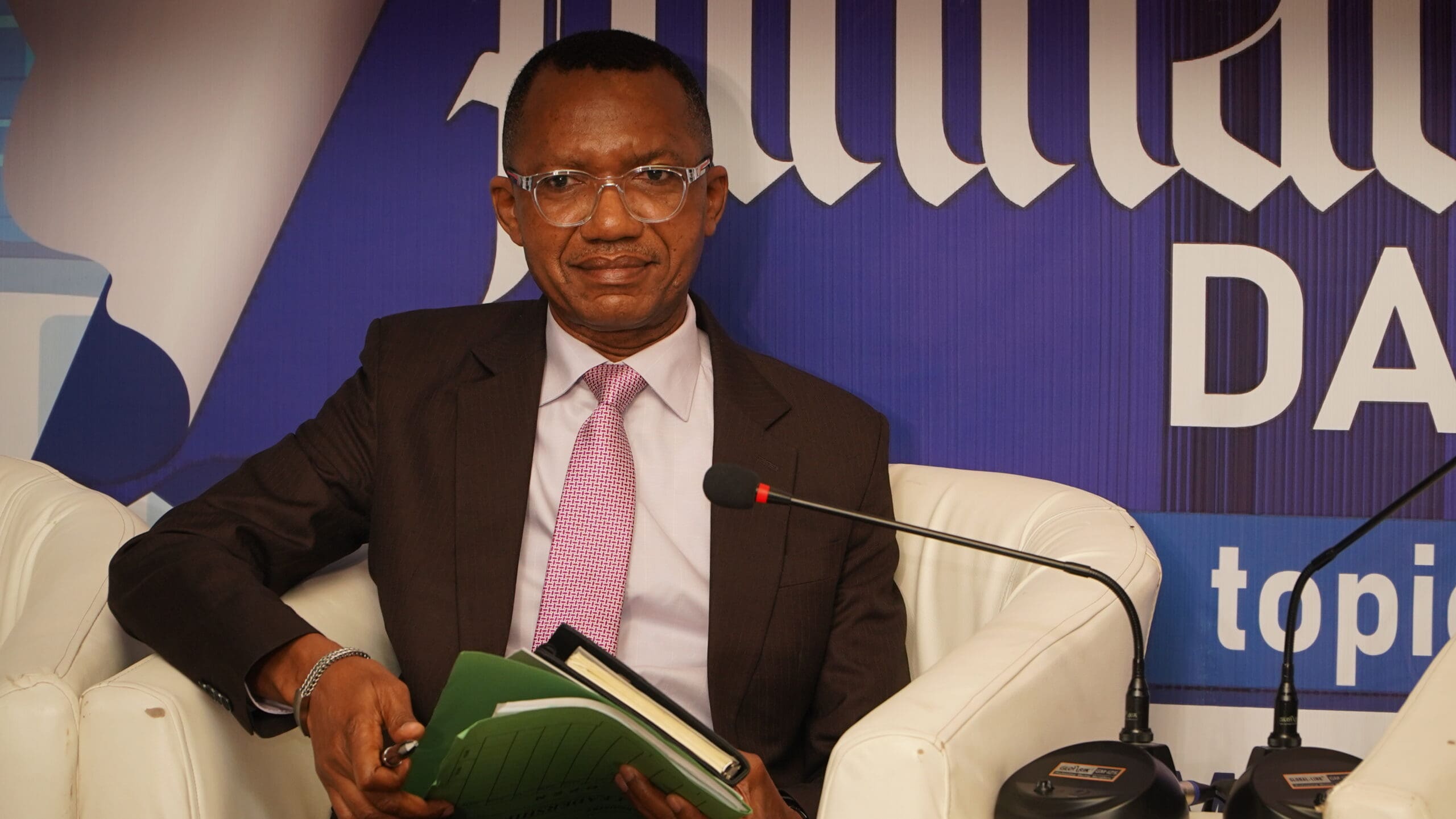 Mr. AZU ISHIEKWENE DURING PANNEL SESSION