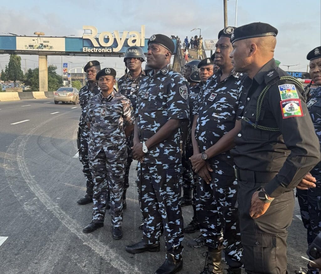 Lagos State Commissioner of Police Olohundare Jimoh