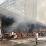 VIDEO: Fubara Confirms Electrical Fault as Cause of Rivers Secretariat Fire