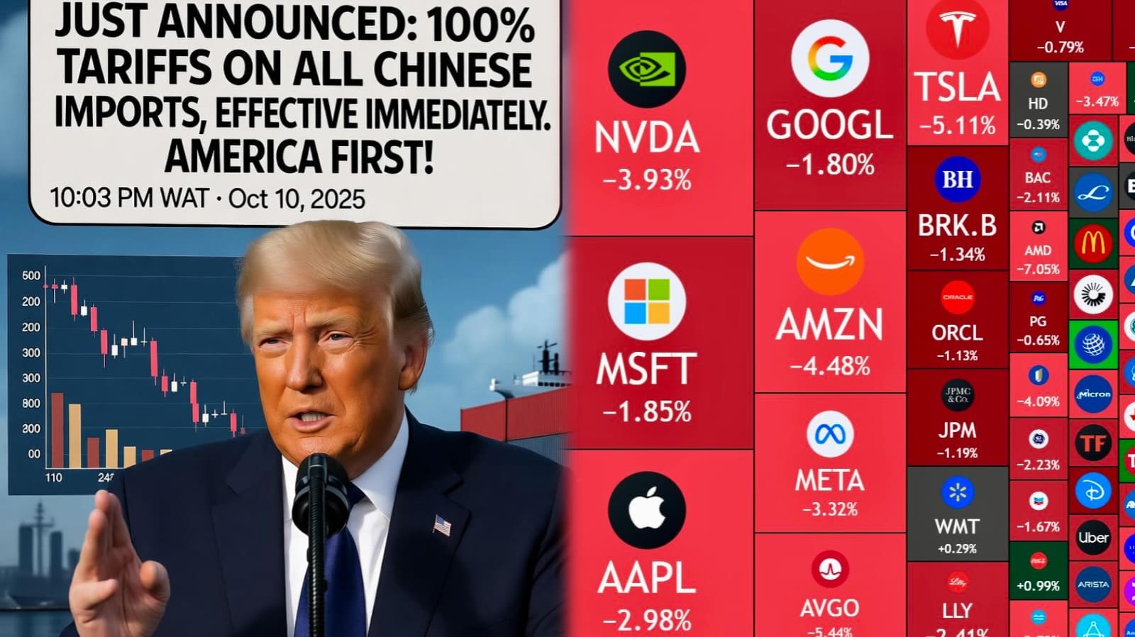 Trump’s 100% China Tariffs