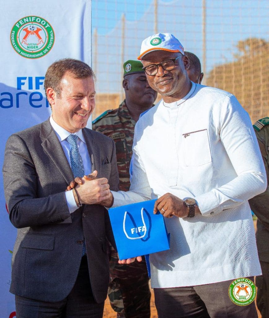 FIFA Launches 2 Mini-Pitches in Niger