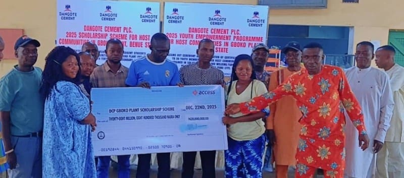 Dangote Cement triple scholarship fund for Gboko communities