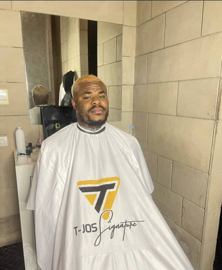 AFCON 2025: Nwabali Rocks Blonde Hairstyle Ahead of Super Eagles’ Match against Tanzania