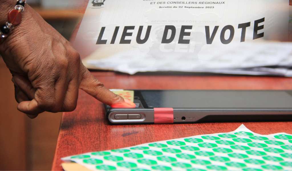 A biometric system used for illustration. Source: Institute of Development Studies