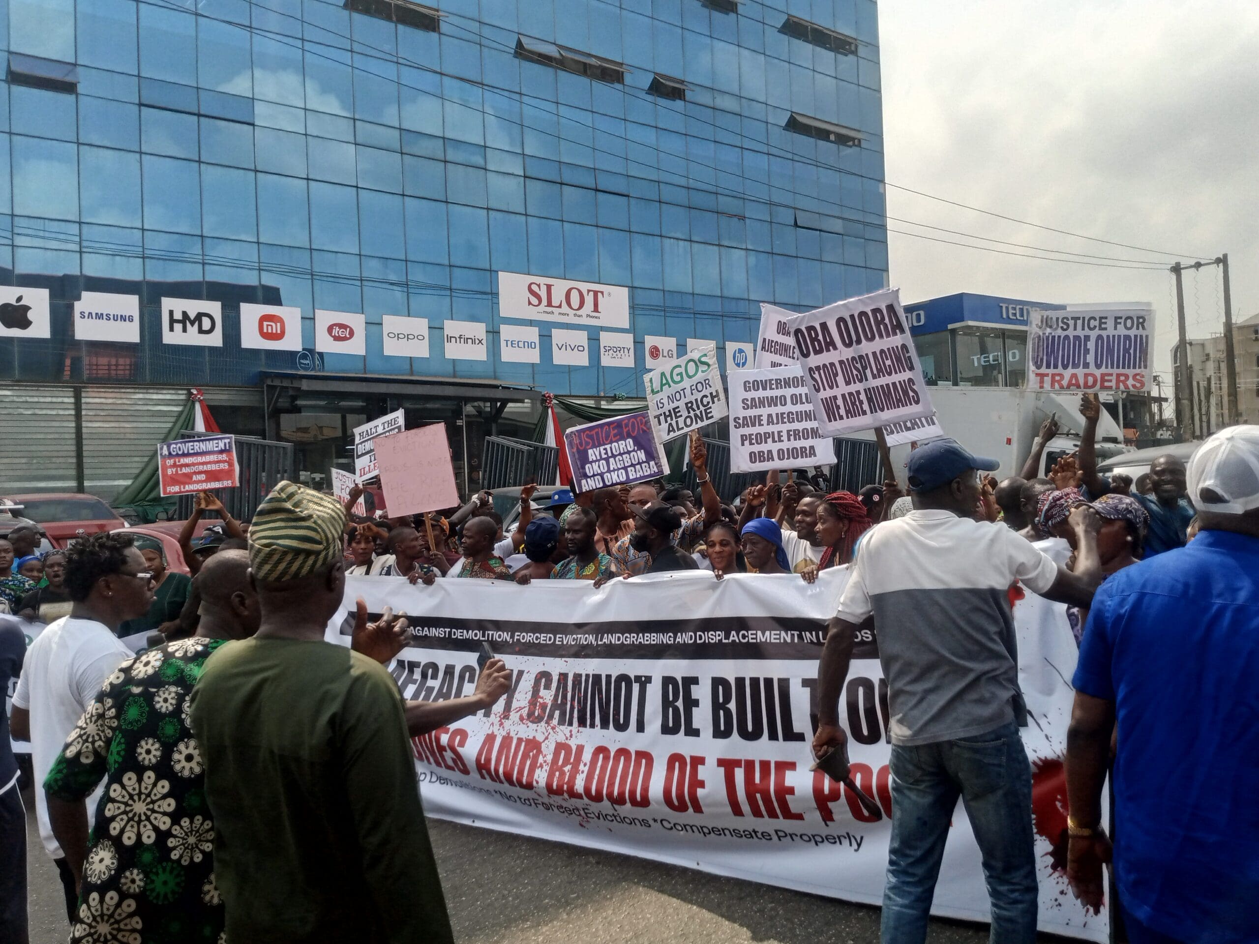 Lagos Demolitions: Civil Rights Coalition Condemns Police Crackdown on Protesters, Demands Release of Activist, Soweto, others Arrested