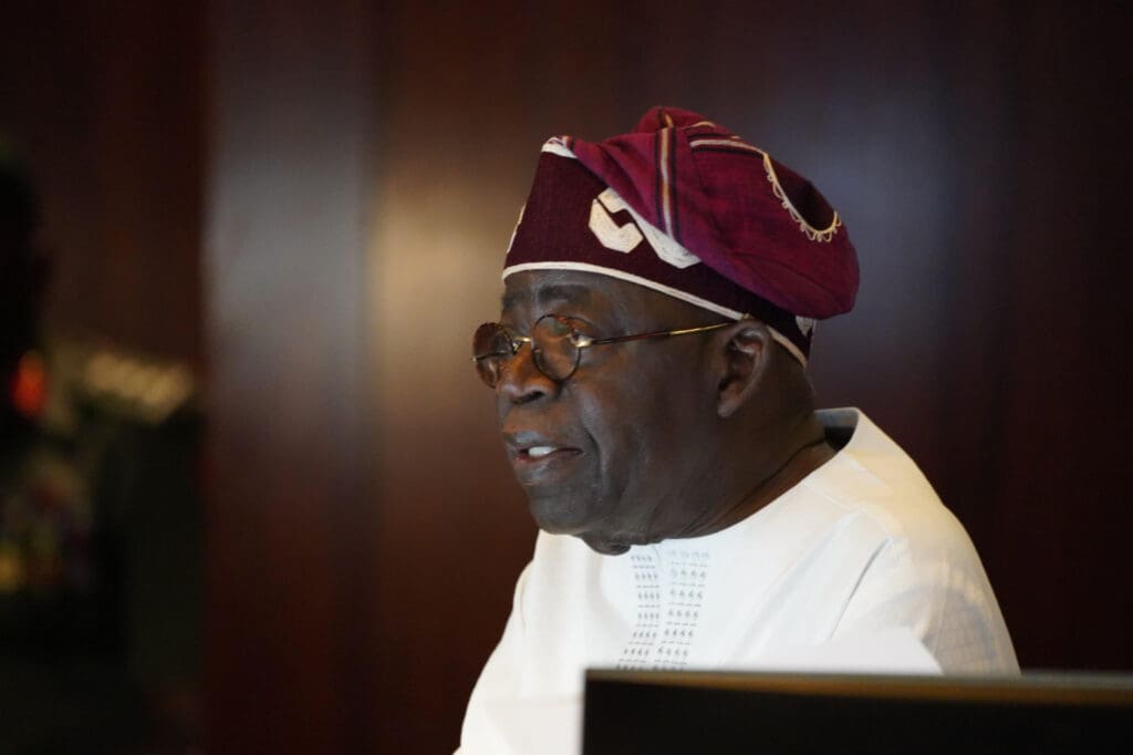 Nigerian President Bola Tinubu