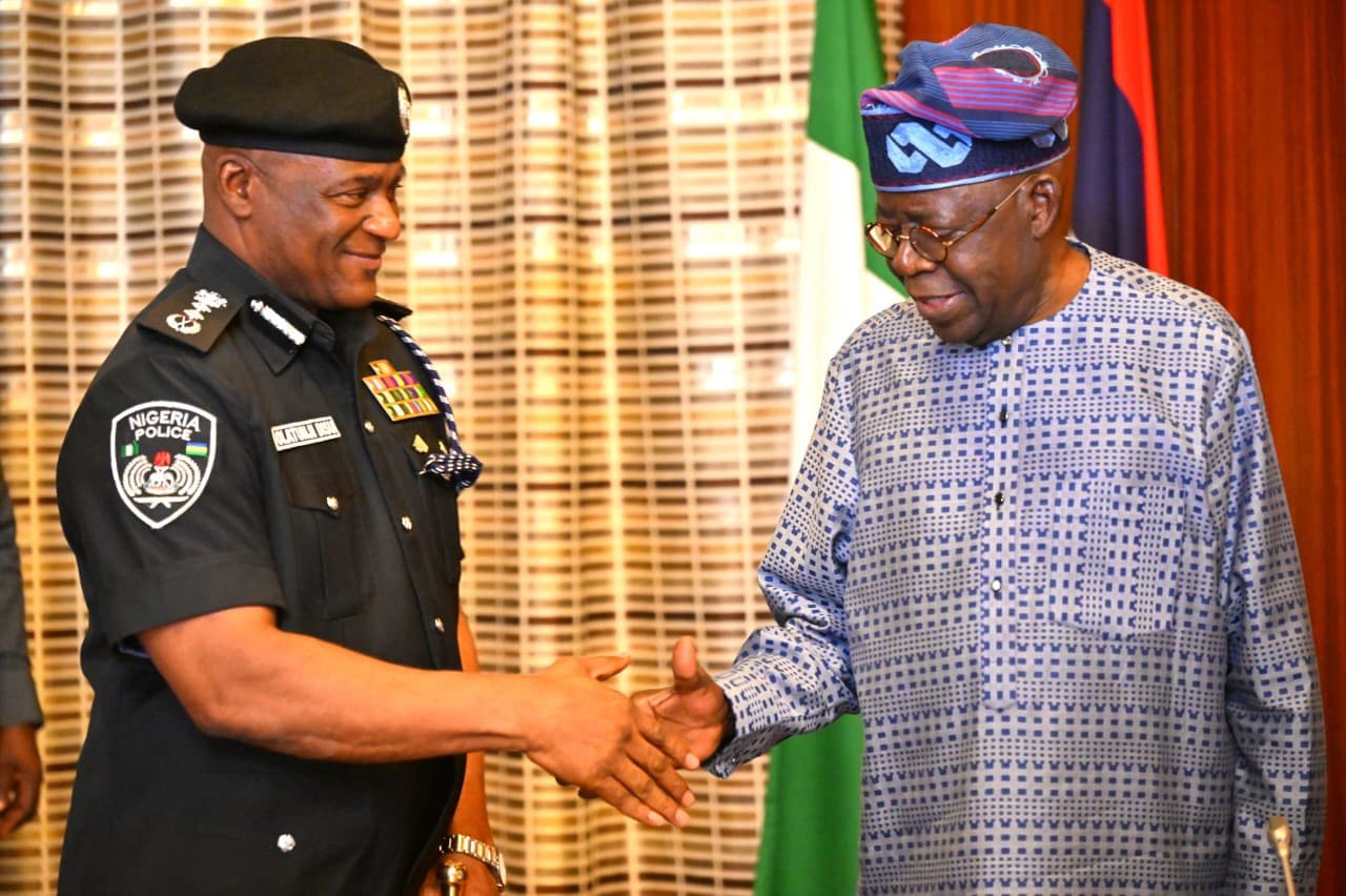 New IGP, Ditsu, Vows to Boost Officers’ Morale in Fighting Insecurity