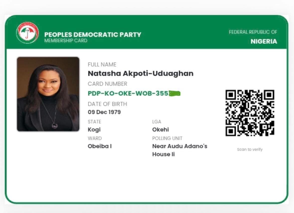 Akpoti-Uduaghan Validates PDP Membership, Urges Nigerians to Register