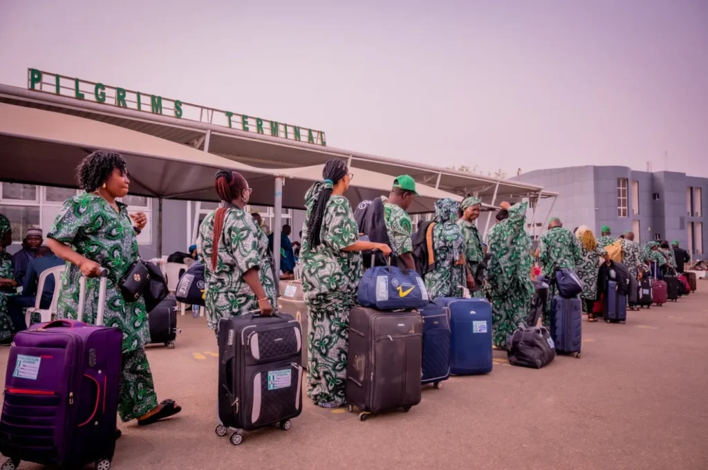 Nigerian Christian pilgrims