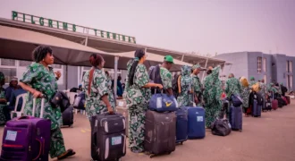 Nigerian Christian pilgrims