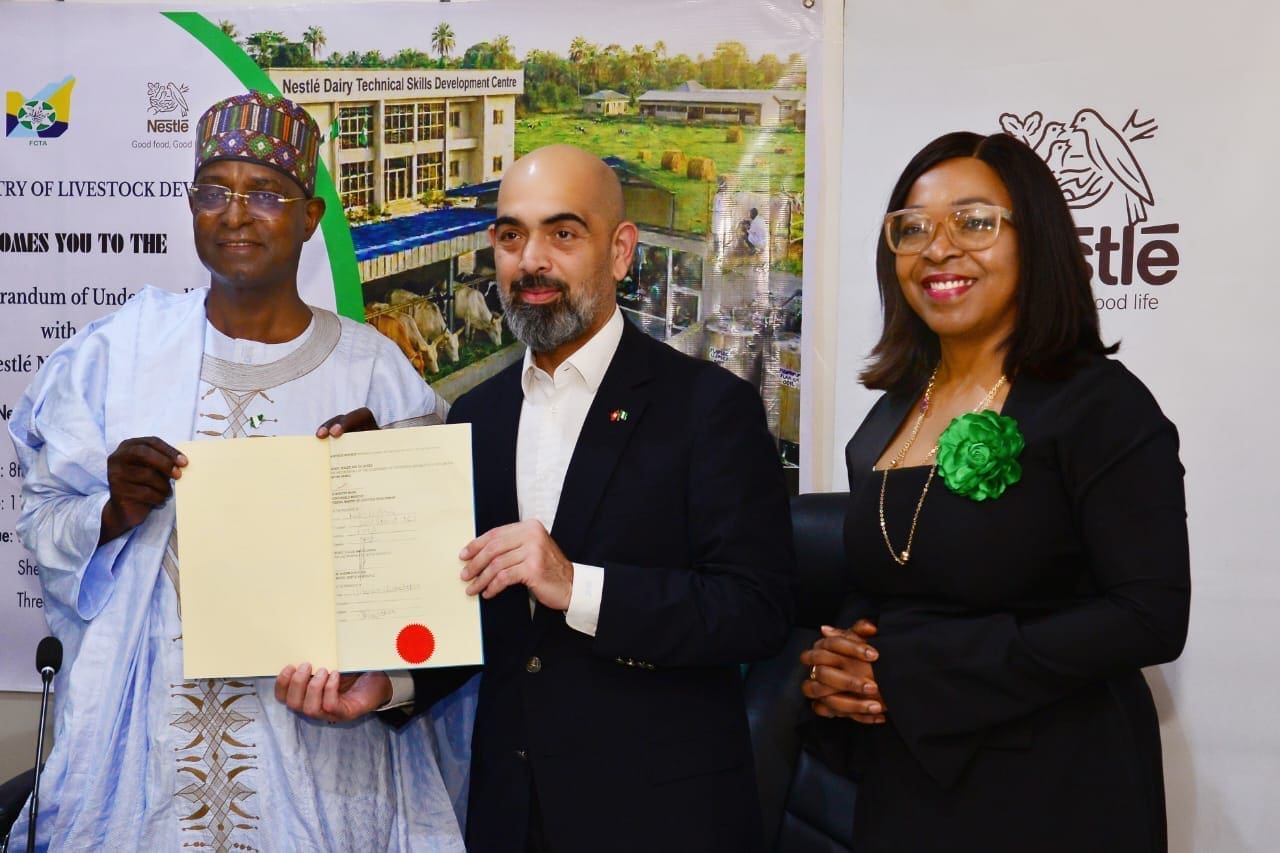 Nestlé Nigeria, Livestock Ministry Join Forces to Launch Dairy Skills Training Hub