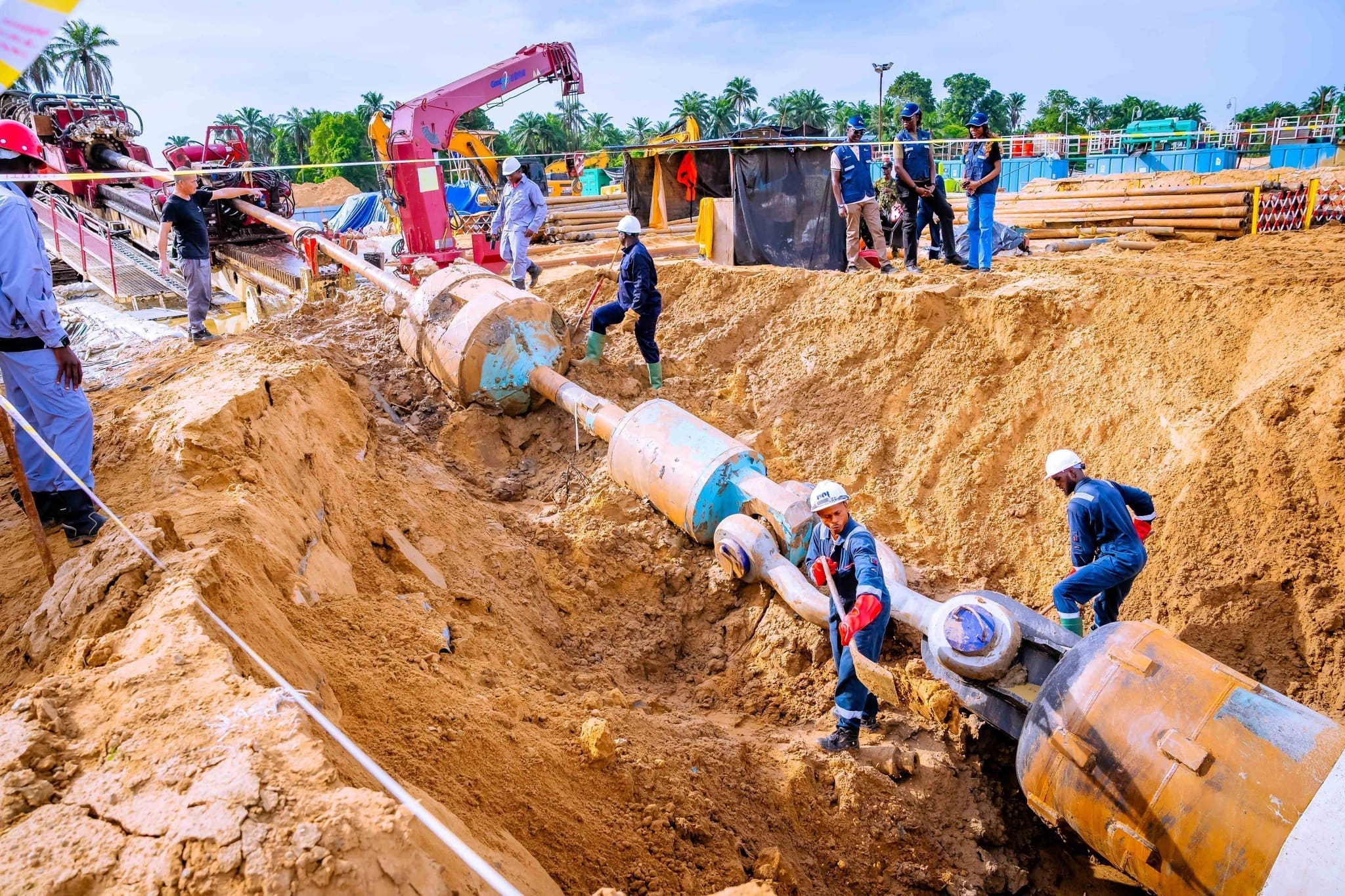 Nigeria Unlocks 2 billion scf/d Gas Transport Capacity as NNPC Completes River Niger Crossing of OB3 Gas Pipeline