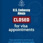 U.S. Embassy Abuja Suspends Visa Appointments