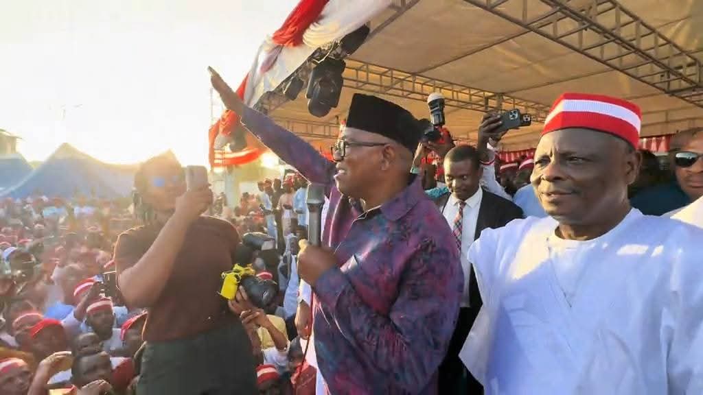 Kwankwaso Host Peter Obi in Kano State