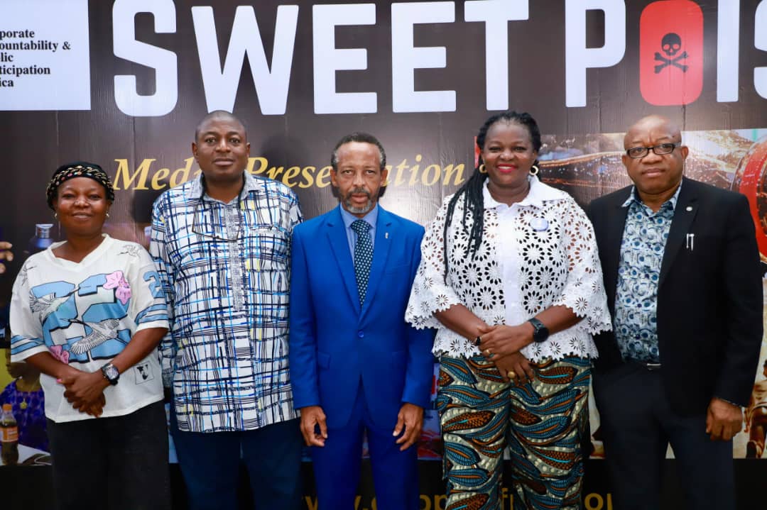 At the official presentation of the Sweet Poison documentary by CAPPA in Lagos
