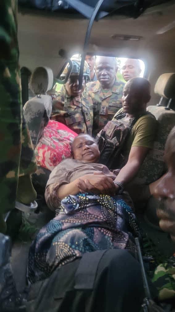 Troops Rescue Wife of Late Defence Information Director Weeks After Abduction