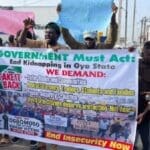 Ibadan Erupts in Protest Over Oyo School Abduction, Rising Insecurity