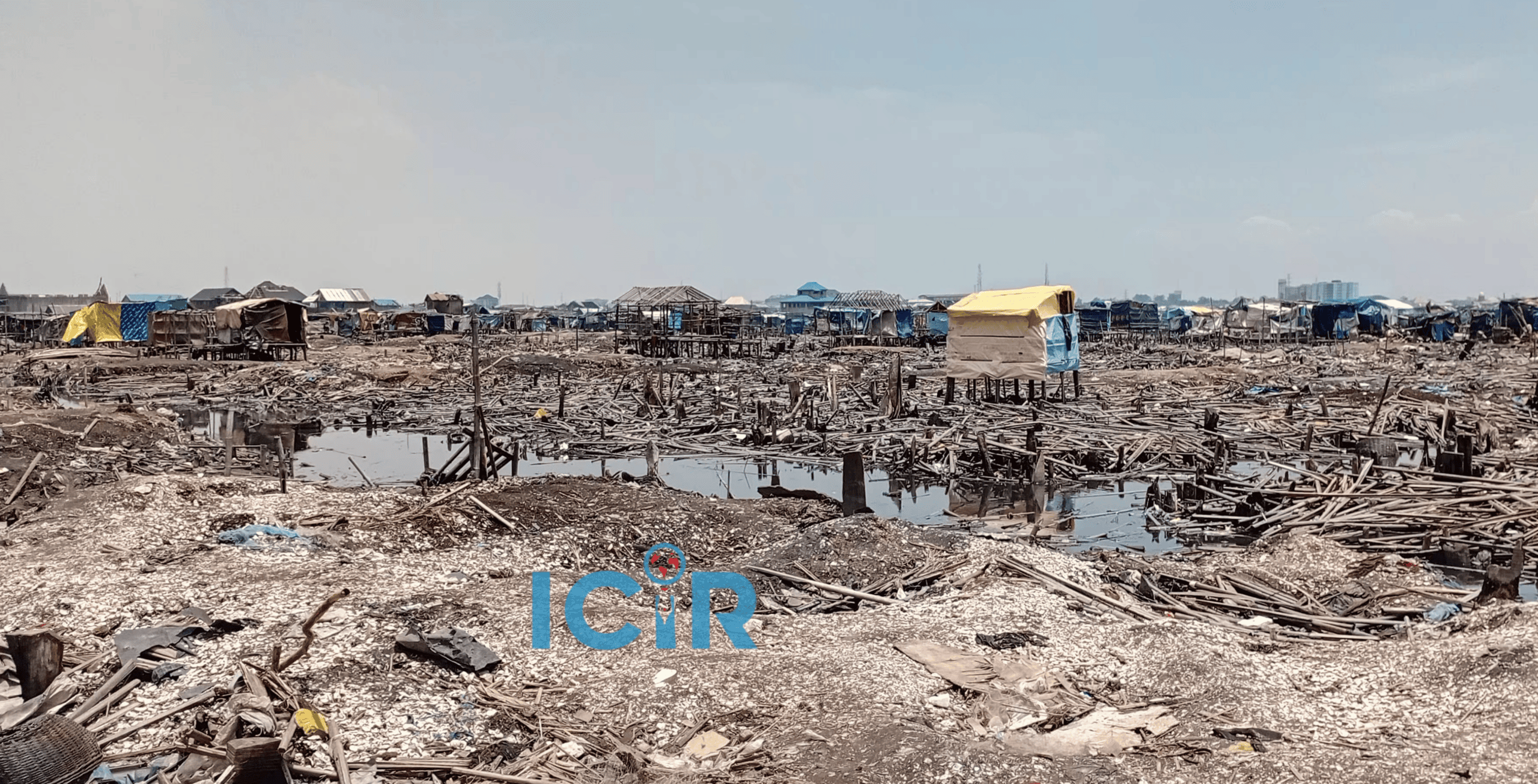 Demolished settlements: Photo by Ehime Alex