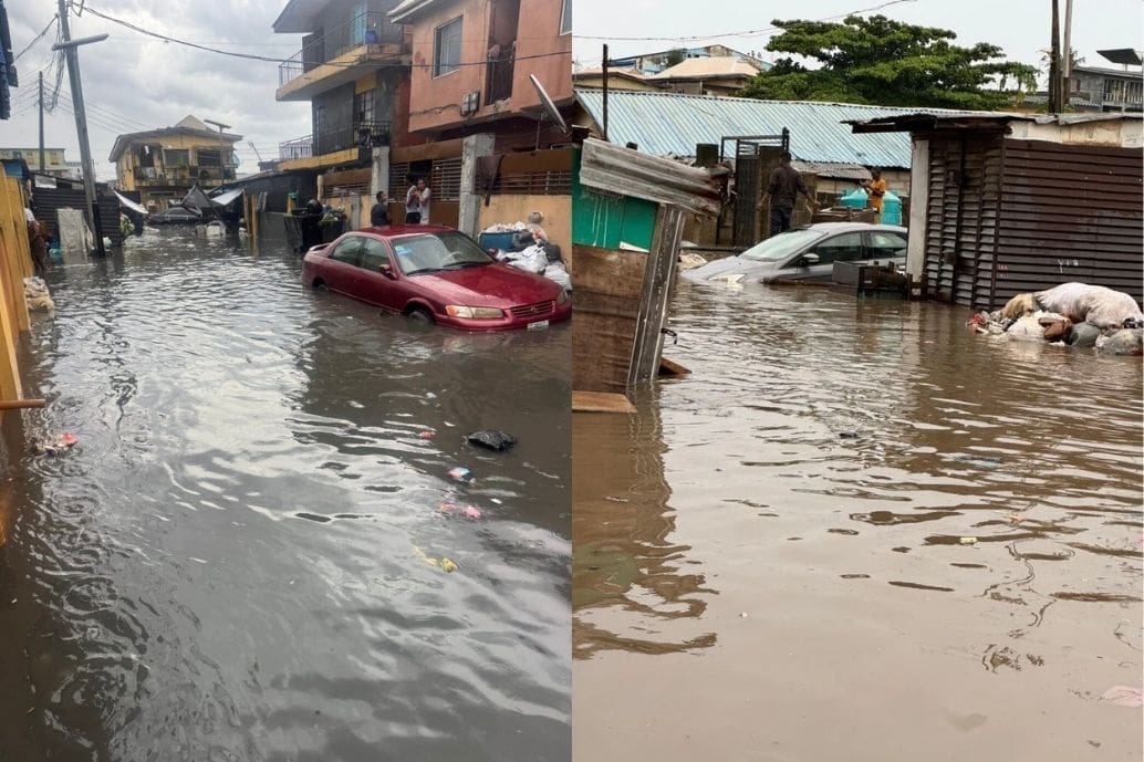 Lagos Residents Count Losses as Flooding Submerges Roads, Houses, Disrupts Businesses