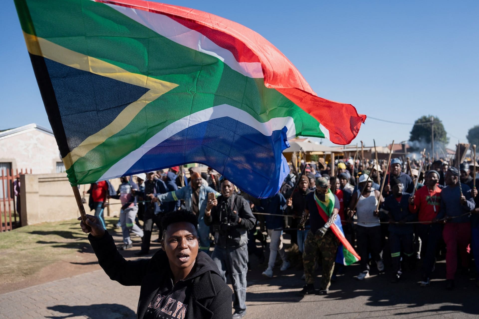 South African demonstrators Xenophobic attacks: Nigerian Consulate condemn killing of Nationals in South Africa