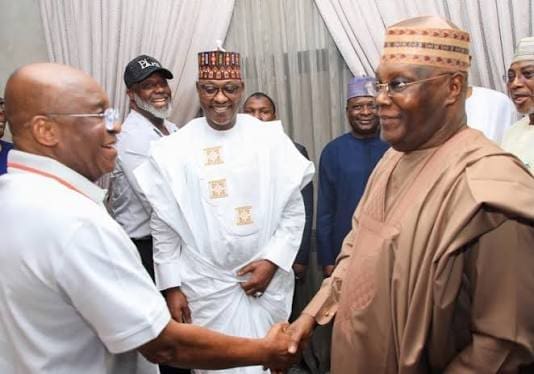 Atiku and David Mark